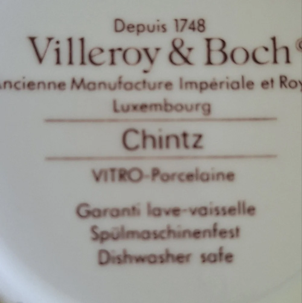 VILLEROY & BOCH Luxembourg CHINTZ